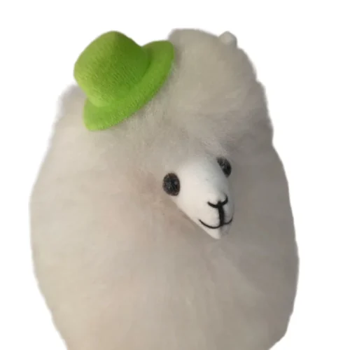 Kapelusz dla alpak | Zielony MAŁY