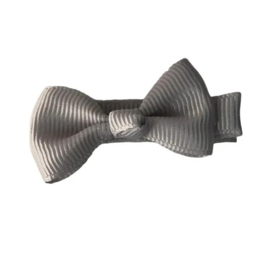 Spinka kokardka dla alpak | Szary MAŁY